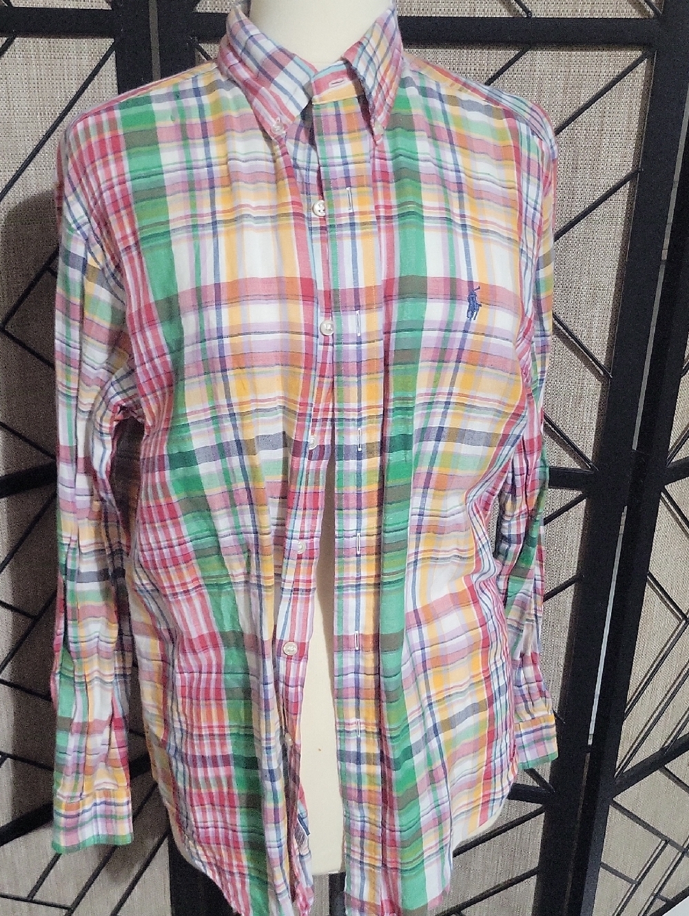 Ralph Lauren Multicolor Plaid Button-Down Shirt - Men